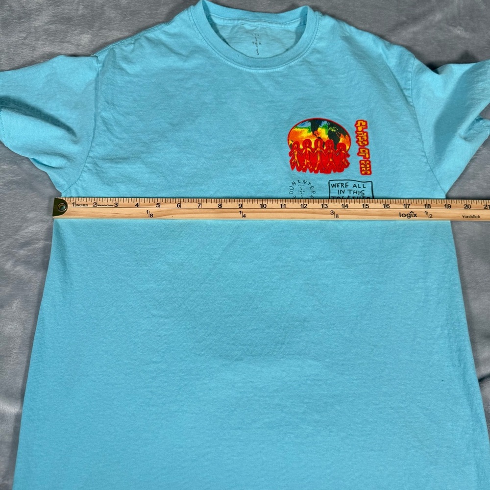 Cactus Jack Class Of 2020 T Shirt Mens M Slim Fit Travis Scott Flaws READ! - Picture 9 of 10